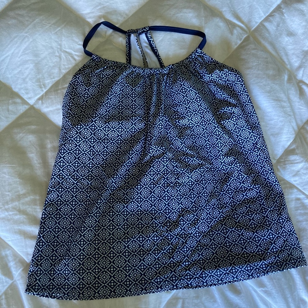 COPY -  Navy blue tankini top